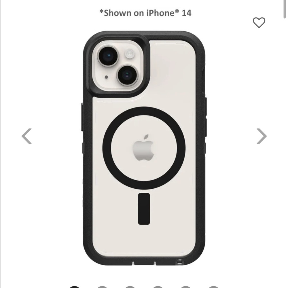 Defender Series XT Clear for MagSafe iPhone 15 Pro case
